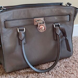 Michael Kors Hamilton Bag - Large gray